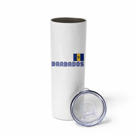 Retro Barbados Skinny Tumbler Vintage Barbadian Souvenir Caribbean Island Pride Heritage Gift