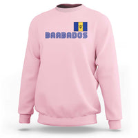 Retro Barbados Sweatshirt Vintage Barbadian Souvenir Caribbean Island Pride Heritage Gift