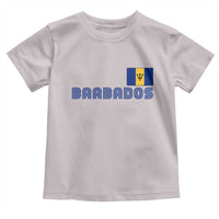 Retro Barbados Toddler T Shirt Vintage Barbadian Souvenir Caribbean Island Pride Heritage Gift
