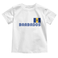 Retro Barbados Toddler T Shirt Vintage Barbadian Souvenir Caribbean Island Pride Heritage Gift