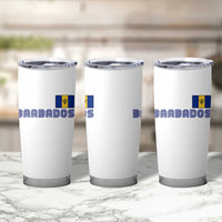 Retro Barbados Tumbler Cup Vintage Barbadian Souvenir Caribbean Island Pride Heritage Gift