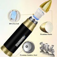 Barbados Flag Bullet Tumbler Distressed Vertical Typography Caribbean Island Pride Heritage Gift