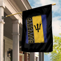 Vintage Barbados Flag Garden Flag Distressed Patriotic Caribbean Island Barbadian Pride Heritage Gift
