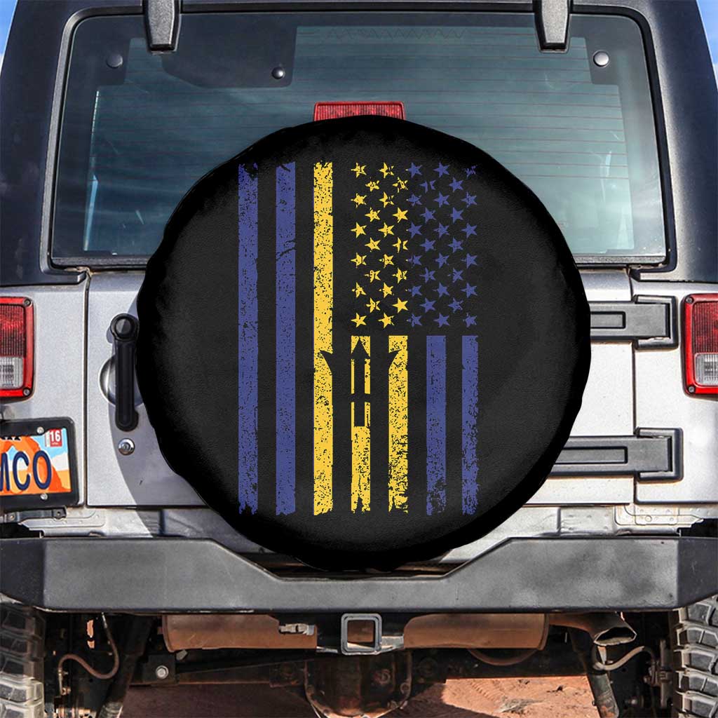 Barbados American Flag Spare Tire Cover Distressed Barbadian Pride Patriotic Heritage Gift
