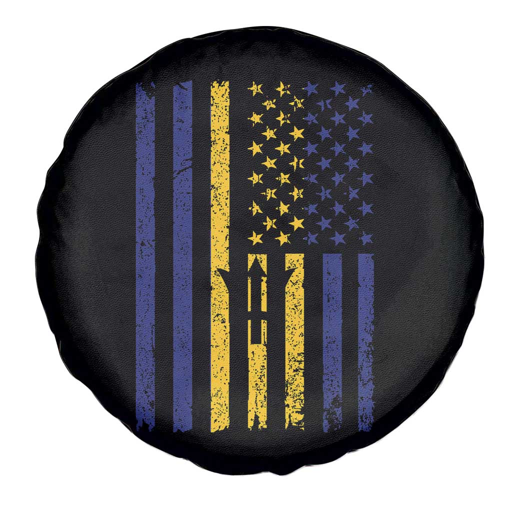 Barbados American Flag Spare Tire Cover Distressed Barbadian Pride Patriotic Heritage Gift