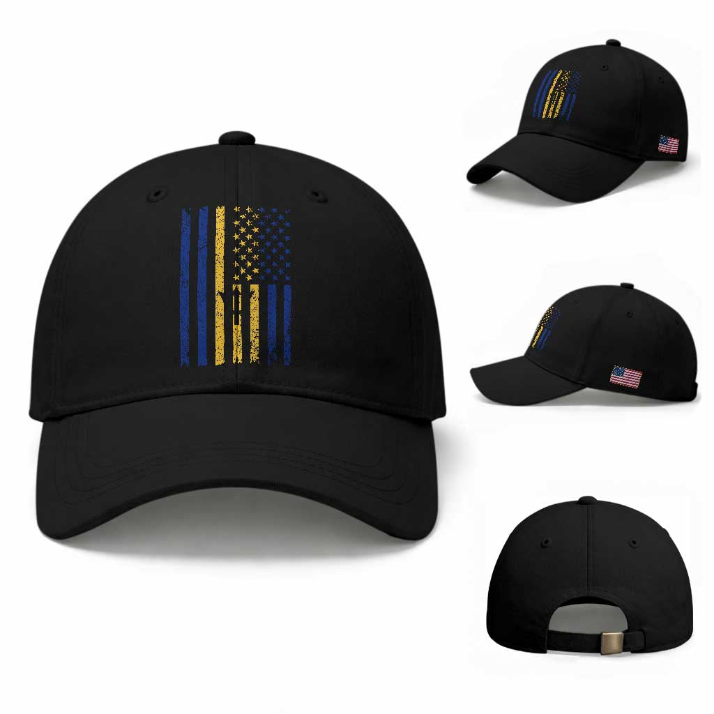 Barbados American Flag Baseball Cap Distressed Barbadian Pride Patriotic Heritage Gift