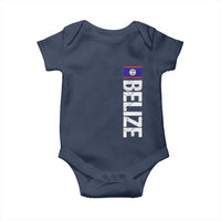 Belize Flag Baby Onesie Distressed Central American Pride Heritage Gift