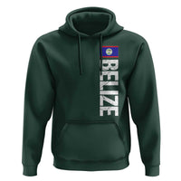 Belize Flag Hoodie Distressed Central American Pride Heritage Gift