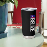 Belize Flag Tumbler Cup Distressed Central American Pride Heritage Gift