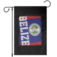 Vintage Belize Garden Flag Distressed Flag Central American Pride Heritage Gift