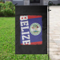 Vintage Belize Garden Flag Distressed Flag Central American Pride Heritage Gift