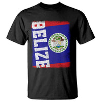 Vintage Belize T Shirt Distressed Flag Central American Pride Heritage Gift