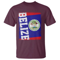 Vintage Belize T Shirt Distressed Flag Central American Pride Heritage Gift