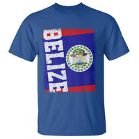 Vintage Belize T Shirt Distressed Flag Central American Pride Heritage Gift