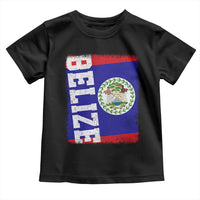 Vintage Belize Toddler T Shirt Distressed Flag Central American Pride Heritage Gift