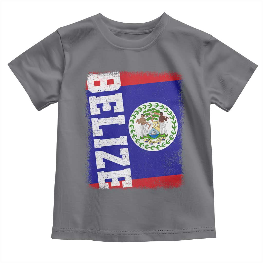 Vintage Belize Toddler T Shirt Distressed Flag Central American Pride Heritage Gift