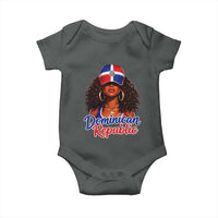 Dominican Republic Princess Baby Onesie Melanin Afro Girl Heritage Gift for Black Girls