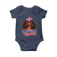 Dominican Republic Princess Baby Onesie Melanin Afro Girl Heritage Gift for Black Girls