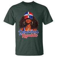 Dominican Republic Princess T Shirt Melanin Afro Girl Heritage Gift for Black Girls