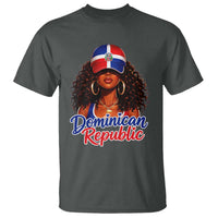 Dominican Republic Princess T Shirt Melanin Afro Girl Heritage Gift for Black Girls