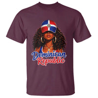 Dominican Republic Princess T Shirt Melanin Afro Girl Heritage Gift for Black Girls