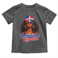 Dominican Republic Princess Toddler T Shirt Melanin Afro Girl Heritage Gift for Black Girls