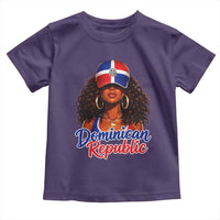 Dominican Republic Princess Toddler T Shirt Melanin Afro Girl Heritage Gift for Black Girls