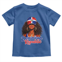 Dominican Republic Princess Toddler T Shirt Melanin Afro Girl Heritage Gift for Black Girls