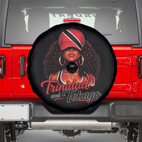 Trinidad and Tobago Afro Girl Spare Tire Cover Trini Black Queen Caribbean Pride Heritage Gift