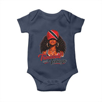 Trinidad and Tobago Afro Girl Baby Onesie Trini Black Queen Caribbean Pride Heritage Gift