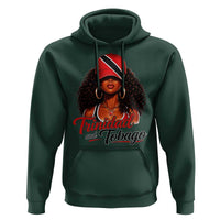 Trinidad and Tobago Afro Girl Hoodie Trini Black Queen Caribbean Pride Heritage Gift