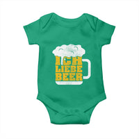 Oktoberfest Drinking Baby Onesie Ich Liebe Bier Octoberfest German - Wonder Print Shop