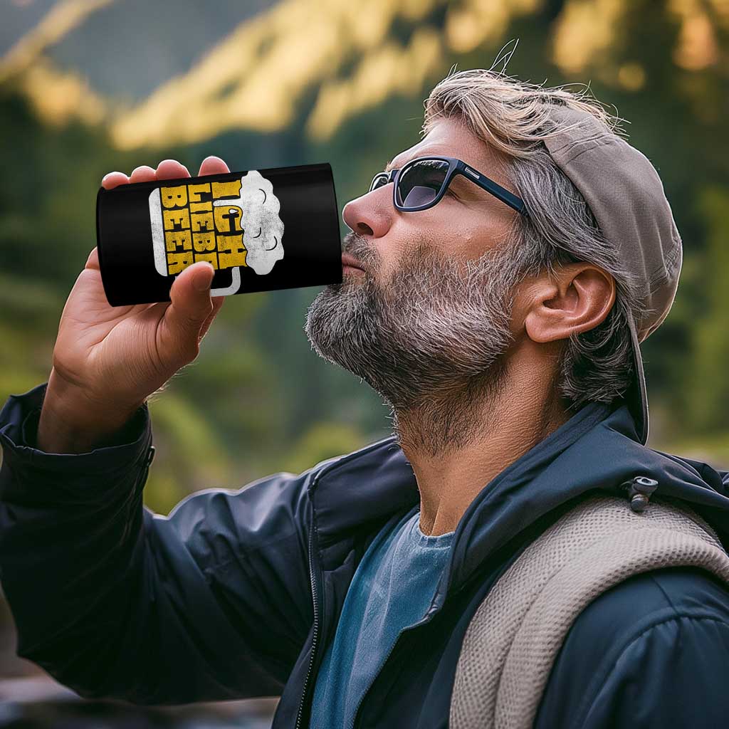 Oktoberfest Drinking 4 in 1 Can Cooler Tumbler Ich Liebe Bier Octoberfest German - Wonder Print Shop