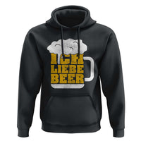 Oktoberfest Drinking Hoodie Ich Liebe Bier Octoberfest German - Wonder Print Shop