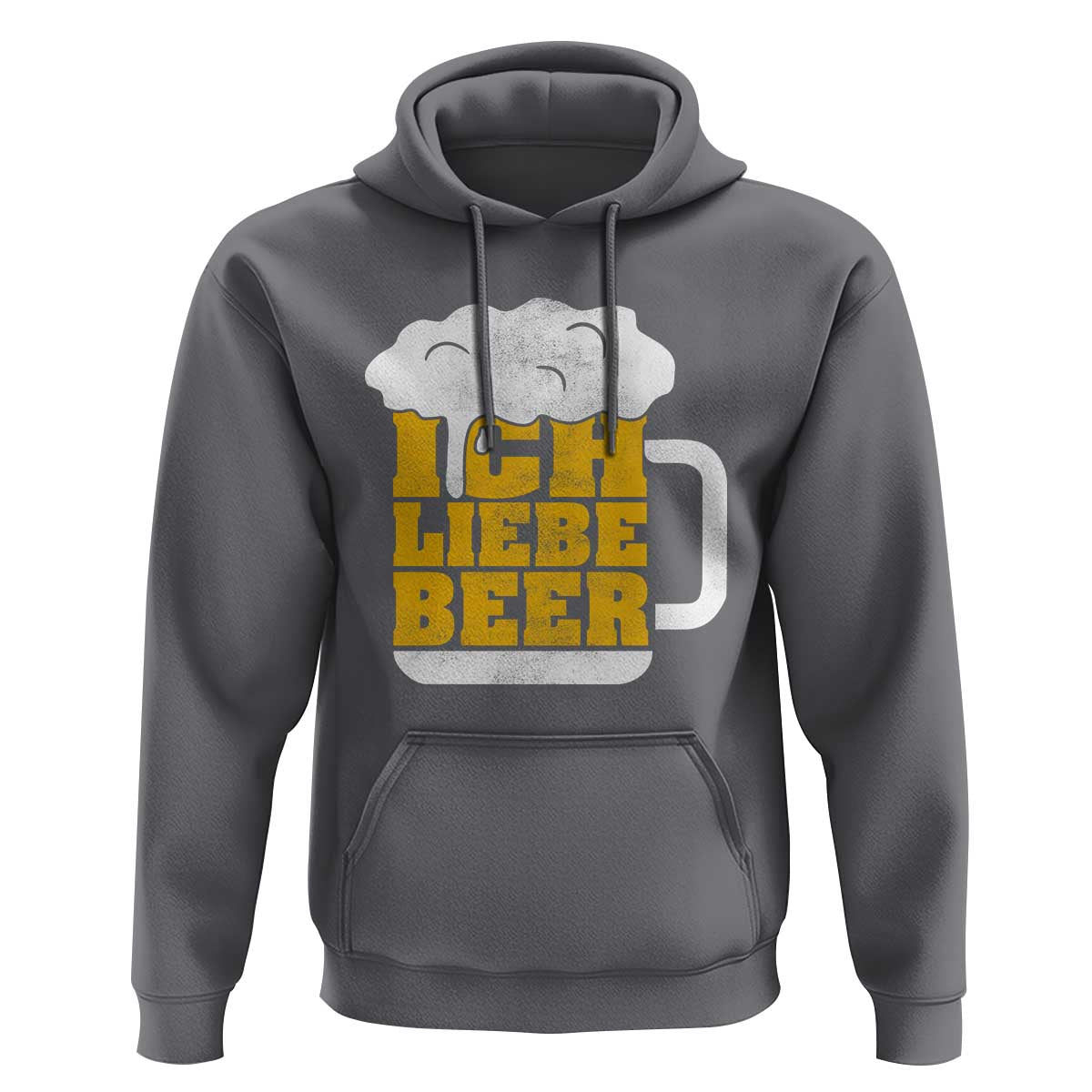 Oktoberfest Drinking Hoodie Ich Liebe Bier Octoberfest German - Wonder Print Shop