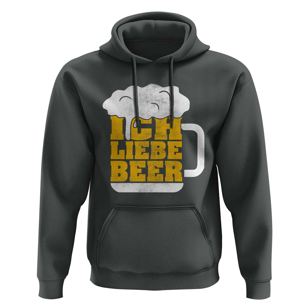 Oktoberfest Drinking Hoodie Ich Liebe Bier Octoberfest German - Wonder Print Shop