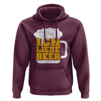 Oktoberfest Drinking Hoodie Ich Liebe Bier Octoberfest German - Wonder Print Shop
