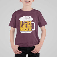Oktoberfest Drinking T Shirt For Kid Ich Liebe Bier Octoberfest German - Wonder Print Shop