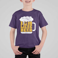 Oktoberfest Drinking T Shirt For Kid Ich Liebe Bier Octoberfest German - Wonder Print Shop