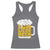 Oktoberfest Drinking Racerback Tank Top Ich Liebe Bier Octoberfest German - Wonder Print Shop