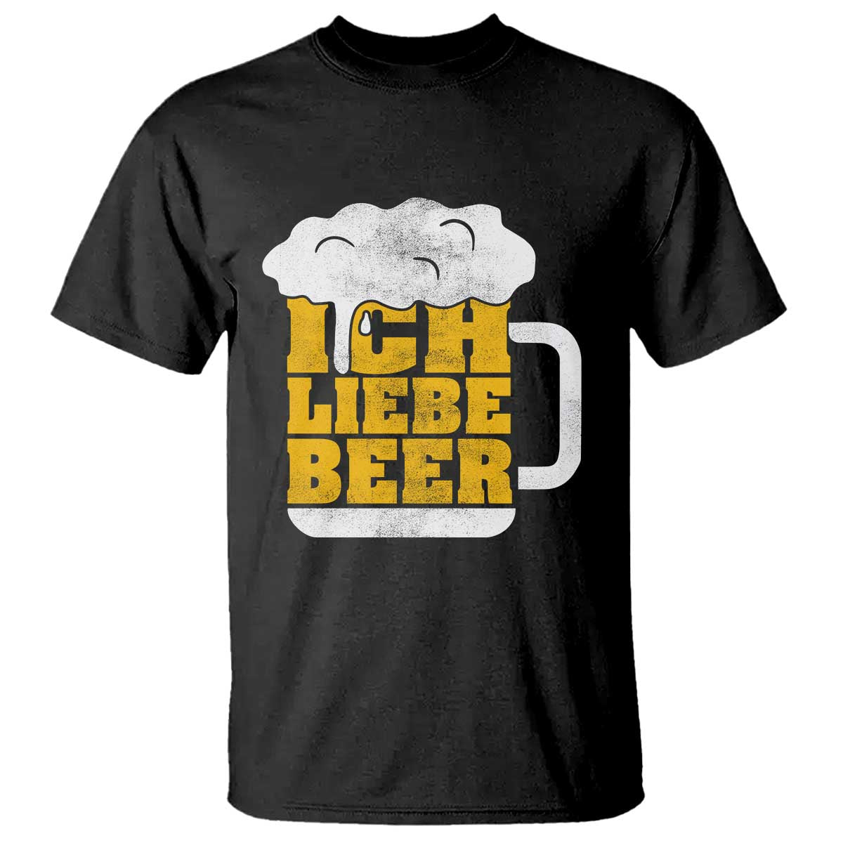 Oktoberfest Drinking T Shirt Ich Liebe Bier Octoberfest German - Wonder Print Shop