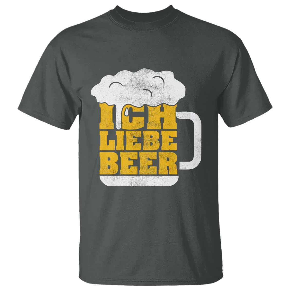 Oktoberfest Drinking T Shirt Ich Liebe Bier Octoberfest German - Wonder Print Shop