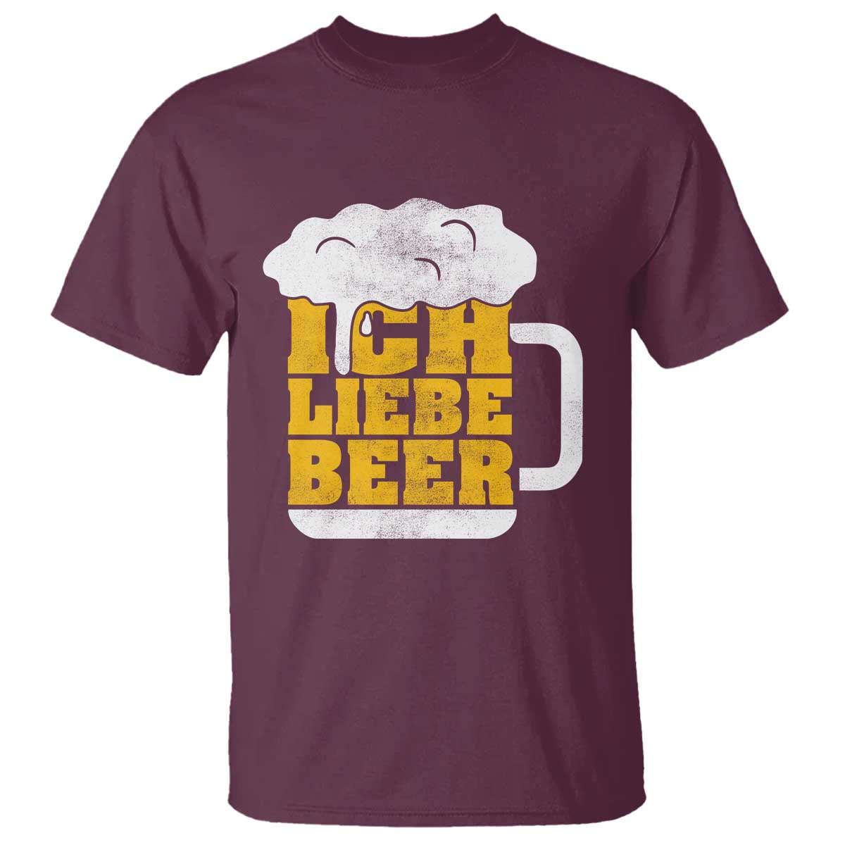 Oktoberfest Drinking T Shirt Ich Liebe Bier Octoberfest German - Wonder Print Shop