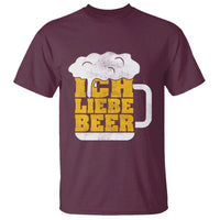 Oktoberfest Drinking T Shirt Ich Liebe Bier Octoberfest German - Wonder Print Shop