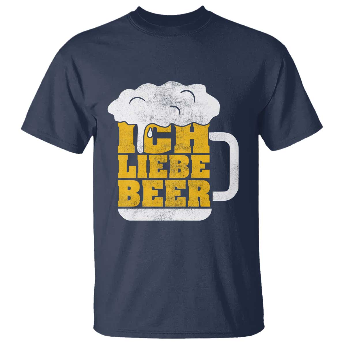 Oktoberfest Drinking T Shirt Ich Liebe Bier Octoberfest German - Wonder Print Shop