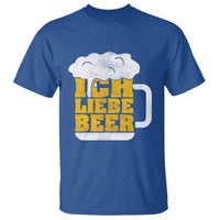 Oktoberfest Drinking T Shirt Ich Liebe Bier Octoberfest German - Wonder Print Shop
