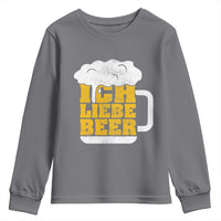 Oktoberfest Drinking Youth Sweatshirt Ich Liebe Bier Octoberfest German - Wonder Print Shop