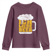 Oktoberfest Drinking Youth Sweatshirt Ich Liebe Bier Octoberfest German - Wonder Print Shop