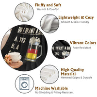 Funny Oktoberfest Throw Blanket Do I Want A Bier Sarcastic Drinking German Flag - Wonder Print Shop