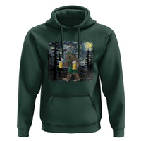 Funny Oktoberfest Bigfoot Hoodie Starry Night German Sasquatch Beer Lederhose - Wonder Print Shop